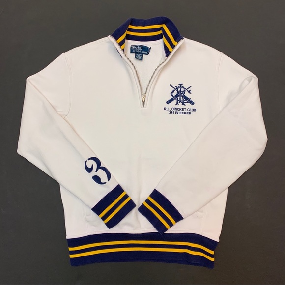 Polo Ralph Lauren Other - Vintage Polo Ralph Lauren Cricket Club Quarter Zip